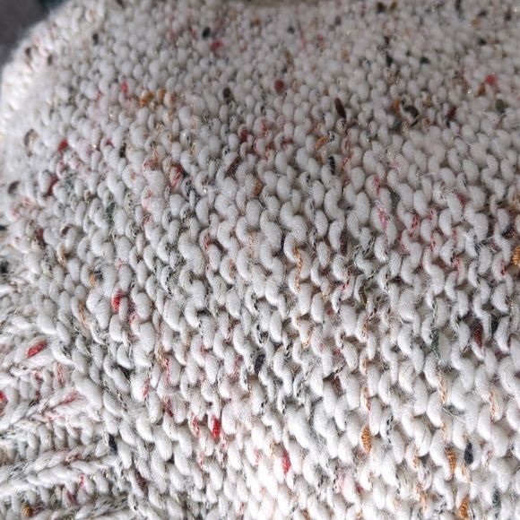 Women's knit multi color sweater. Size small - Picture 7 of 9